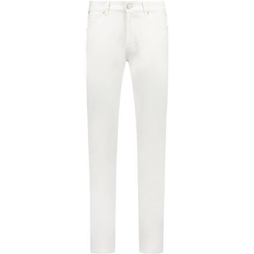 PT Torino pantaloni con applicazione logo - bianco