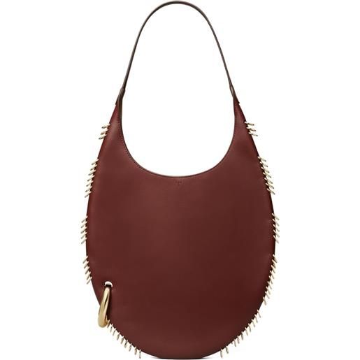 Tory Burch borsa a spalla pierced - rosso