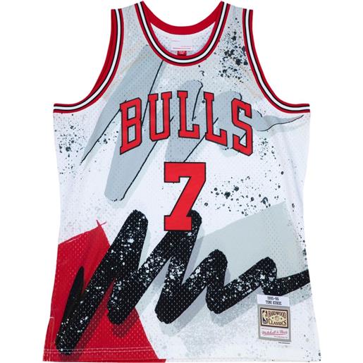 Mitchell & Ness top toni kukoc nba chicago bulls 1997 hyper hoops swingman - bianco