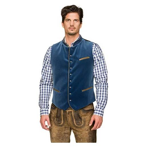 Stockerpoint gilet da uomo ricardo, rosso scuro, 54