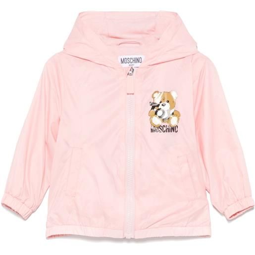 Moschino Kids giacca con stampa teddy bear - rosa
