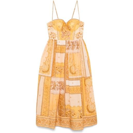 ZIMMERMANN abito lucky - giallo