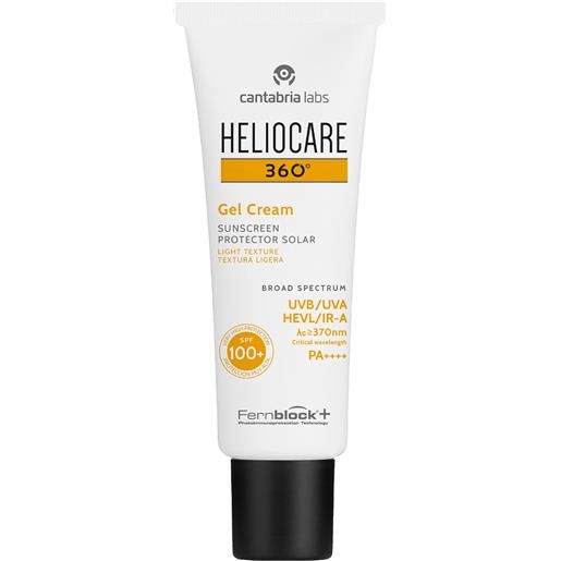 Heliocare 360 gel crema fotoprotettore protezione solare spf 100+