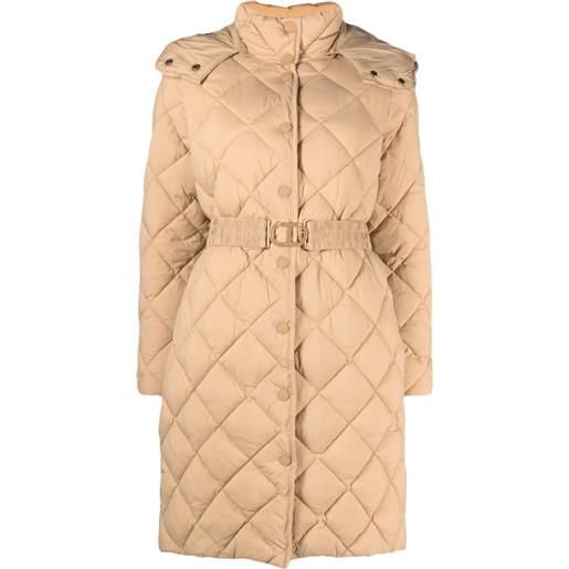 TWINSET cappotto trapuntato - marrone