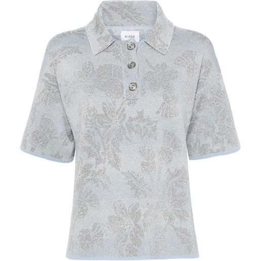 Barrie polo con ricamo - blu