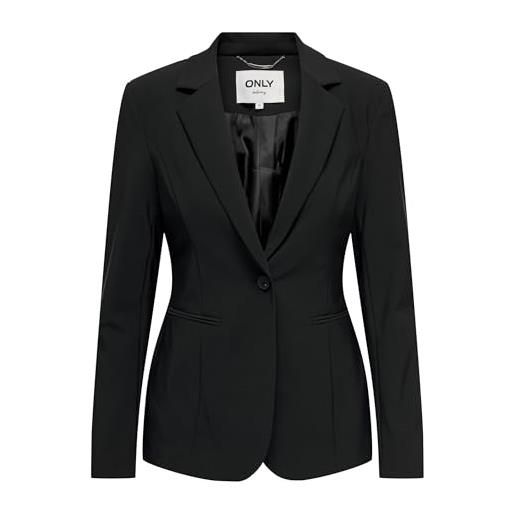 ONLY onltravel l/s fit blazer tlr noos, nero, 44 donna