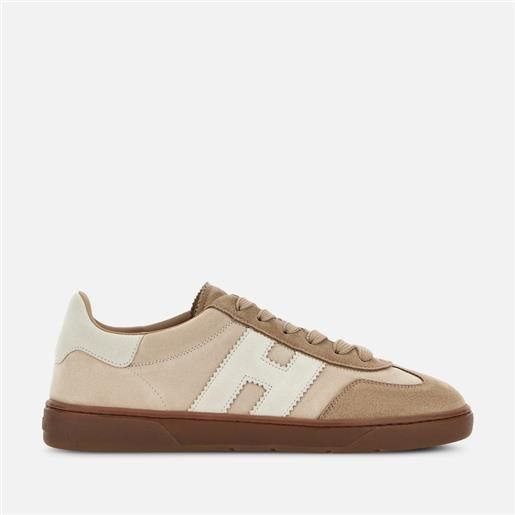 Hogan donna sneakers basse, marrone, beige (taglia )