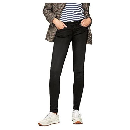 Pepe Jeans soho, pantaloni donna, black (denim-s98), 33w / 30l
