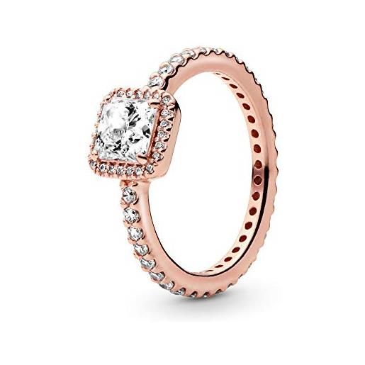 Pandora anello solitario donna vermeil - 180947cz-56