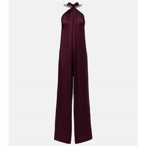 Stella McCartney jumpsuit in raso