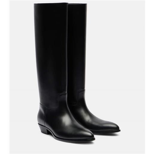 The Row stivali western in pelle