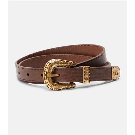 Valentino Garavani cintura vlogo in pelle