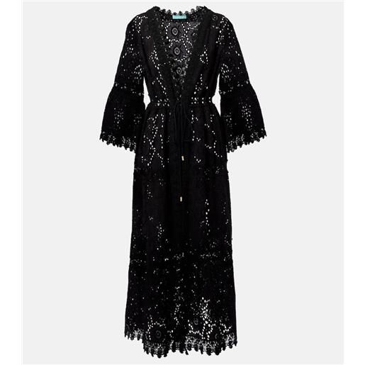 Melissa Odabash caftano robbi in pizzo di cotone