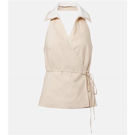 Simkhai top campbell in lino