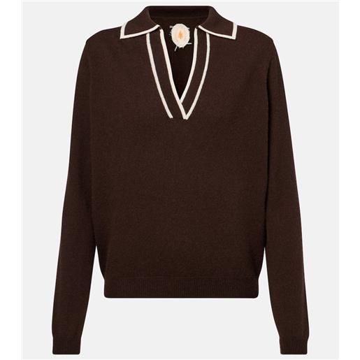 Jardin des Orangers polo in lana e cashmere