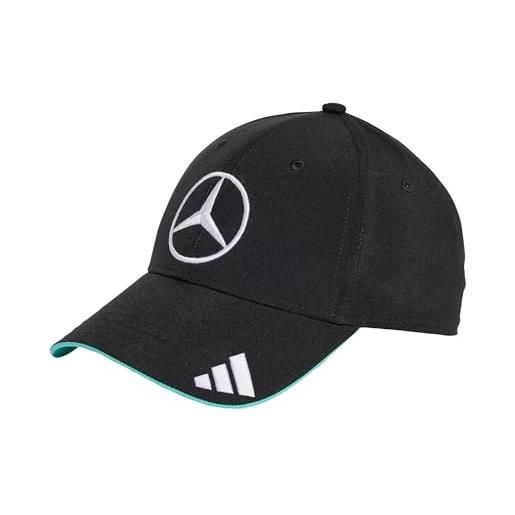 adidas mercedes - amg petronas formula one team driver cap, cappellino da baseball unisex - adulto, semi mint rush/black, s