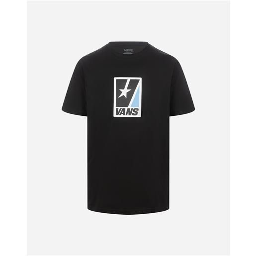 Vans logo star m - t-shirt - uomo - nero