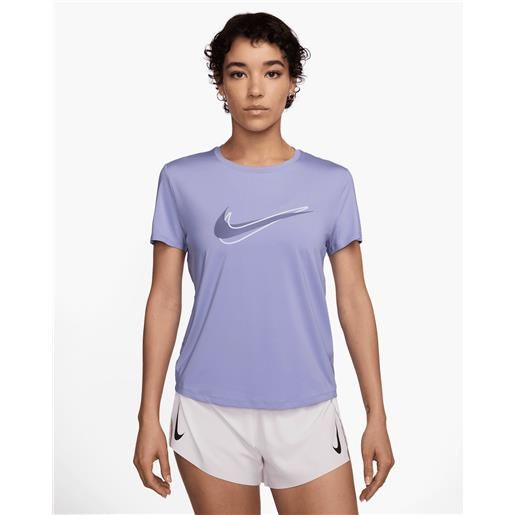 Nike one swoosh w - t-shirt running - donna - viola