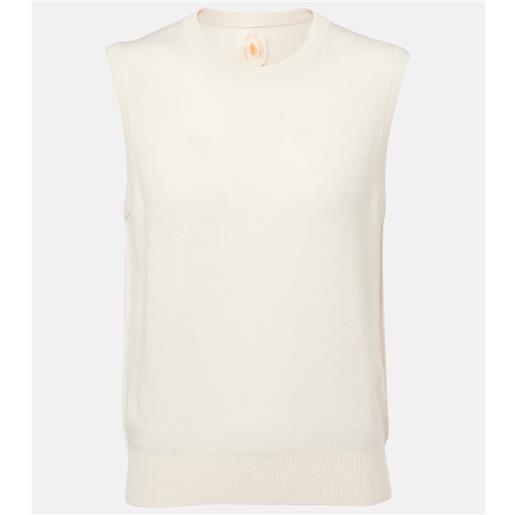 Jardin des Orangers gilet in lana e cashmere