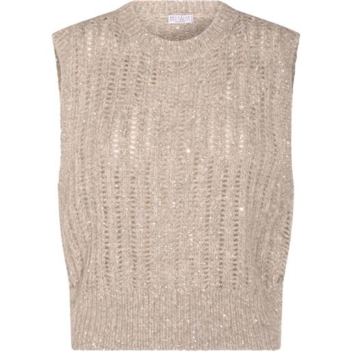 Brunello Cucinelli maglione - toni neutri