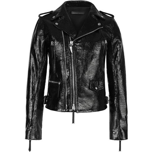 Giuseppe Zanotti giacca biker amelia - nero