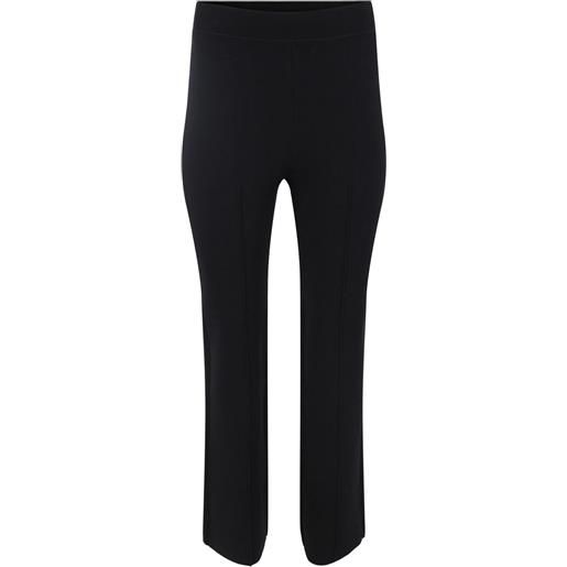 Simkhai pantaloni ashlon con pieghe - nero