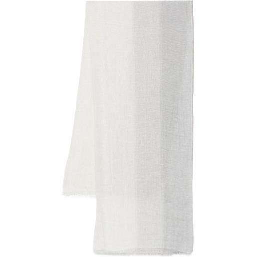 Confezione Da 3 Fazzoletti In Lino Irlandese 100% Puro Per Uomo - Bianco, Confezione Regalo