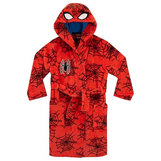 Marvel vestaglia da notte per ragazzi spiderman rosso 8-9 anni