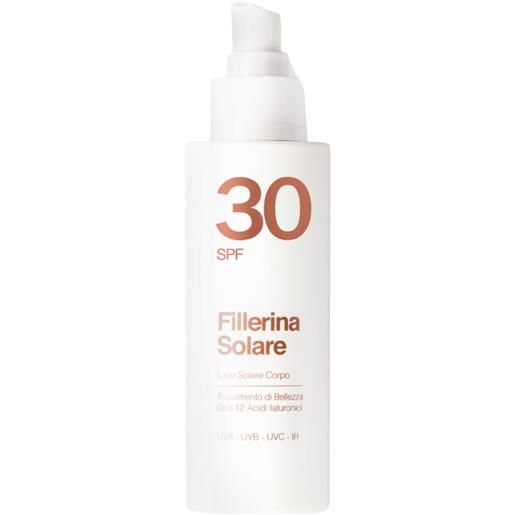 Fillerina solare latte corpo spf30 protezione idratante 150ml