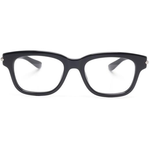 Alexander McQueen Eyewear occhiali am0497o 007 - grigio