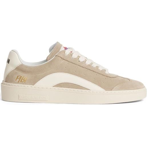 DSQUARED2 sneakers in pelle scamosciata - toni neutri