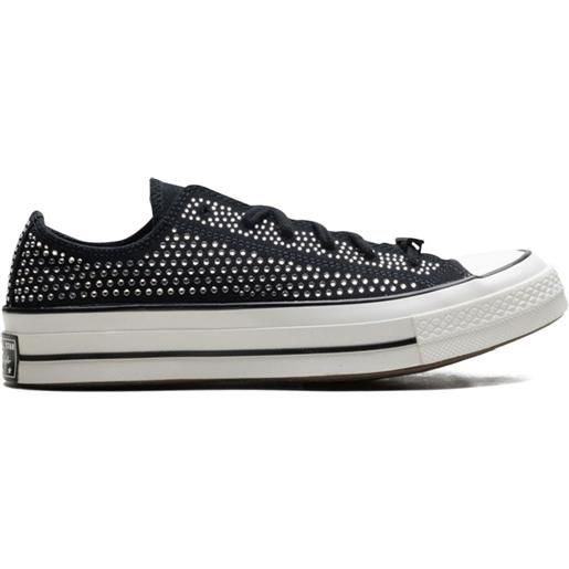 Converse x swarovski sneakers chuck 70 "black/vintage white/egret" - nero