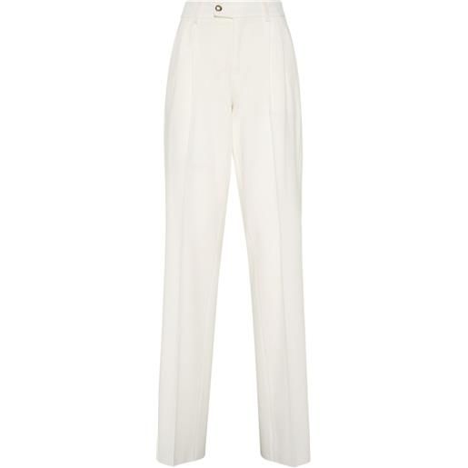 Philipp Plein pantaloni dritti - bianco