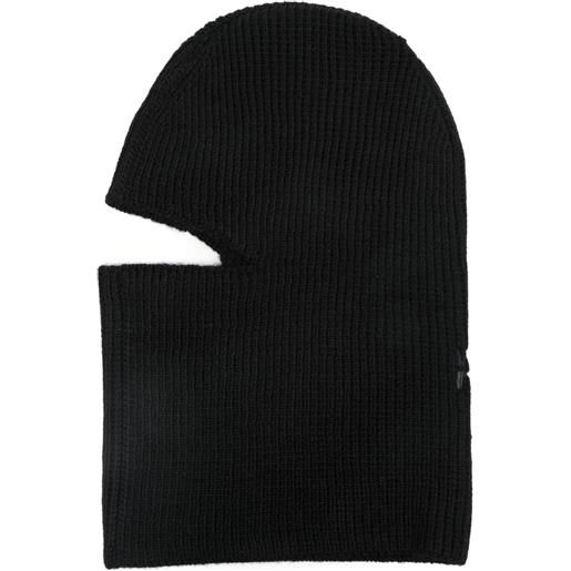 Alexander Wang passamontagna con ricamo - nero