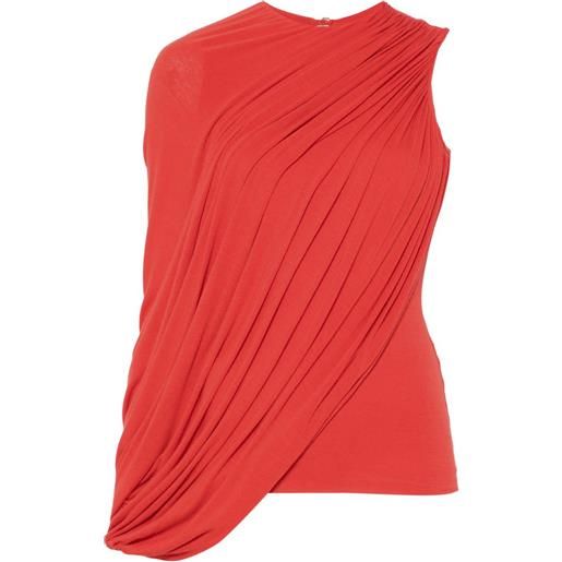 MANURÍ blusa lillies - rosso