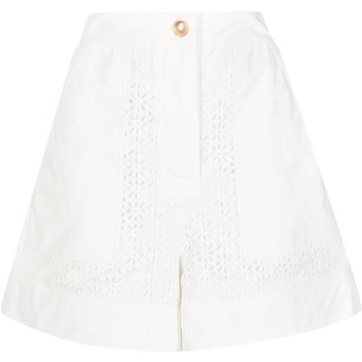 3.1 Phillip Lim shorts con inserti - bianco
