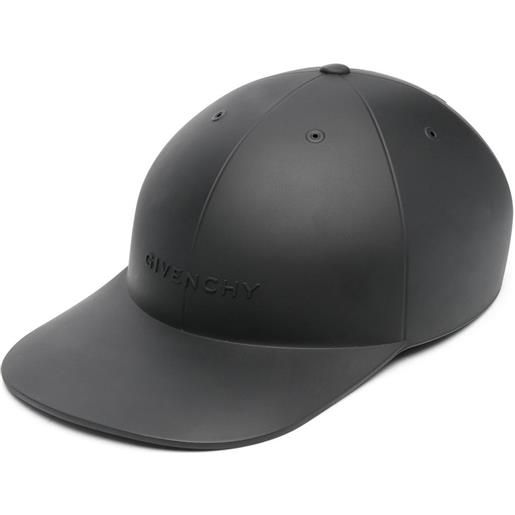 Givenchy cappello da baseball goffrato - nero