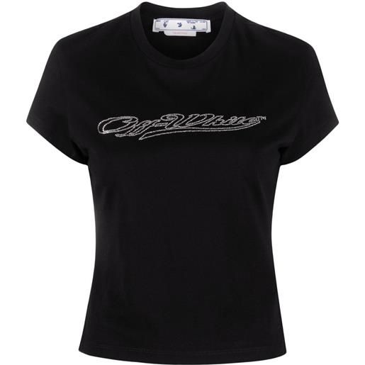Off-White t-shirt con stampa - nero