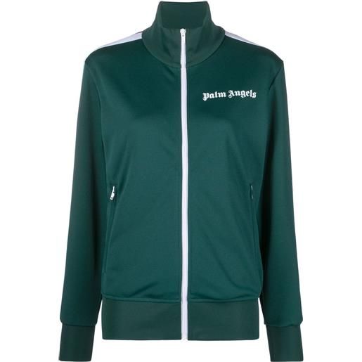 Palm Angels giacca sportiva con stampa - verde