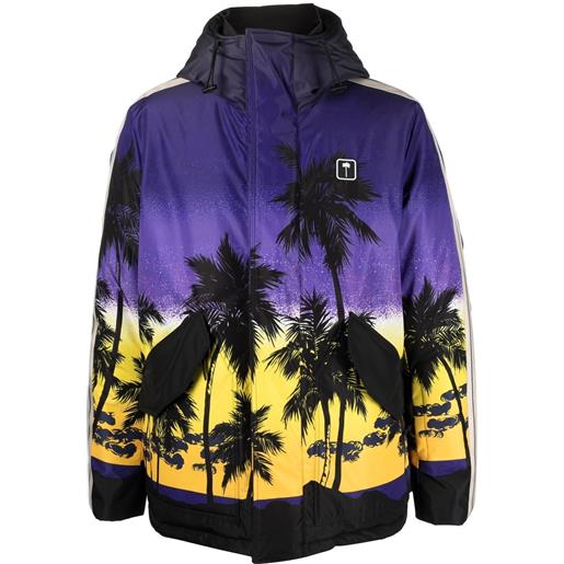 Palm Angels giacca con stampa - viola