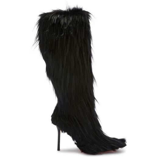 Heron Preston stivali con tacco a stiletto 100mm - nero