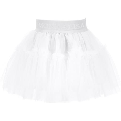 Monnalisa gonna tulle con balza