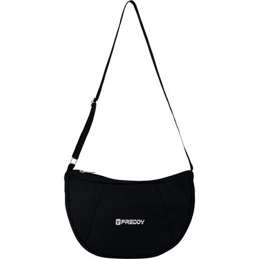 FREDDY borsa da spalla mezzaluna in canvas