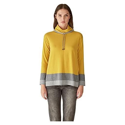 Elena Mirò: maglia jogging giallo. M stagione autunno inverno 2021. 