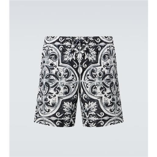 Dolce&Gabbana costume da bagno majolica