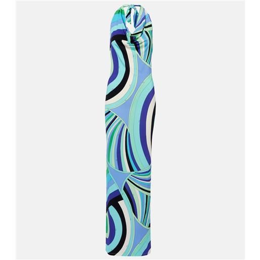 Pucci abito lungo iride