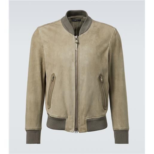 Tom Ford bomber in suede