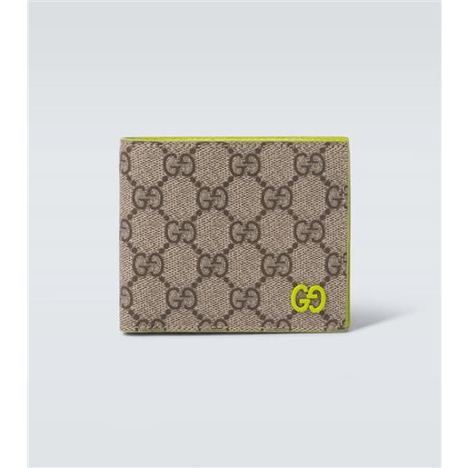 Gucci portafoglio in canvas gg