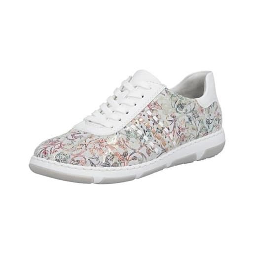 Rieker scarpe stringate da donna 42408, multicolore, 41 eu
