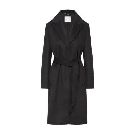 s.Oliver BLACK LABEL s. Oliver 2151451 cappotto in misto lana con cintura, 9999, 48 donna